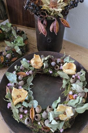 Trockenblumenkranz Kränze fertig gebunden kranz sommerkranz Dekokranz deko im Mrs Greenery Shop bestellen kaufen naturdeko