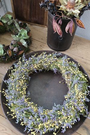 Trockenblumenkranz Kränze fertig gebunden kranz sommerkranz Dekokranz deko im Mrs Greenery Shop bestellen kaufen naturdeko