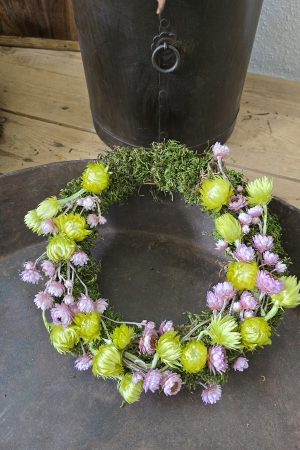 Trockenblumenkranz Kränze fertig gebunden kranz sommerkranz Dekokranz deko im Mrs Greenery Shop bestellen kaufen naturdeko