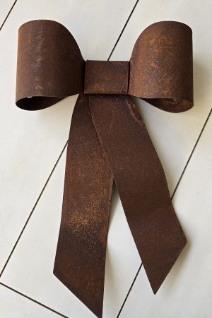 Rostdeko Schleife Rostschleife Deko Metalldeko im Mrs Greenery Shop bestellen kaufen