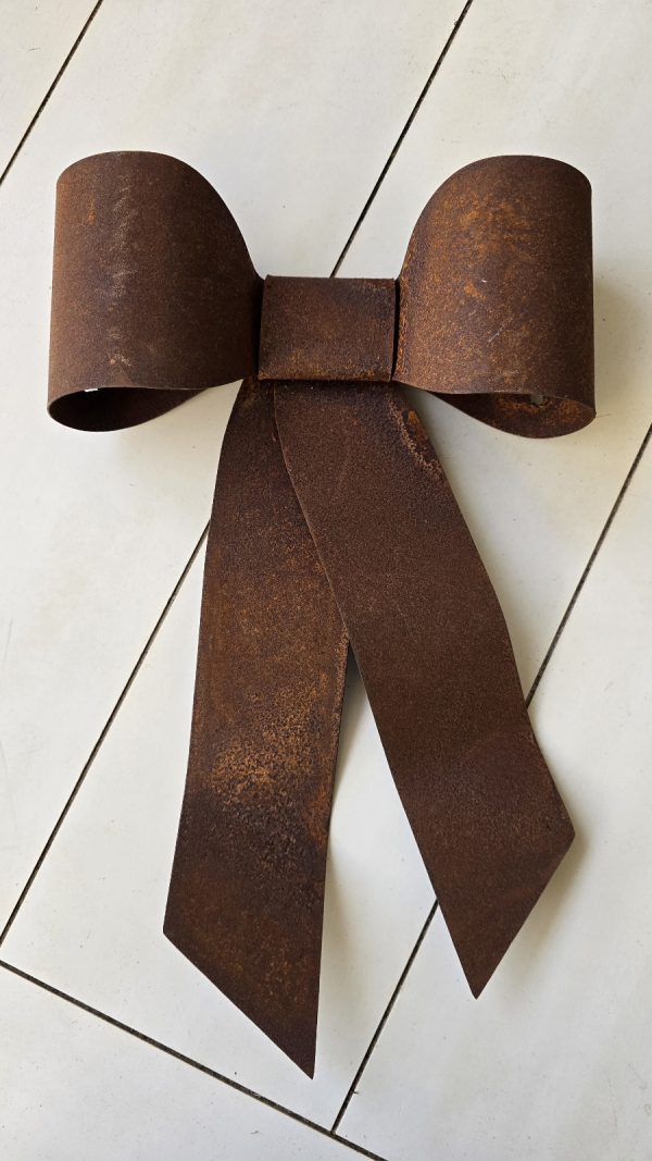 Rostdeko Schleife Rostschleife Deko Metalldeko im Mrs Greenery Shop bestellen kaufen