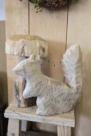 eichhörnchen holzdeko fruehlingsdeko herbstdeko osterdeko deko dekoidee mrs greenery shop bestellen kaufen