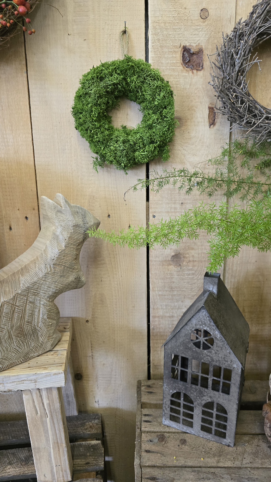 Flechtenkranz kranz konserviert Kränze im Mrs greenery shop bestellen kaufen