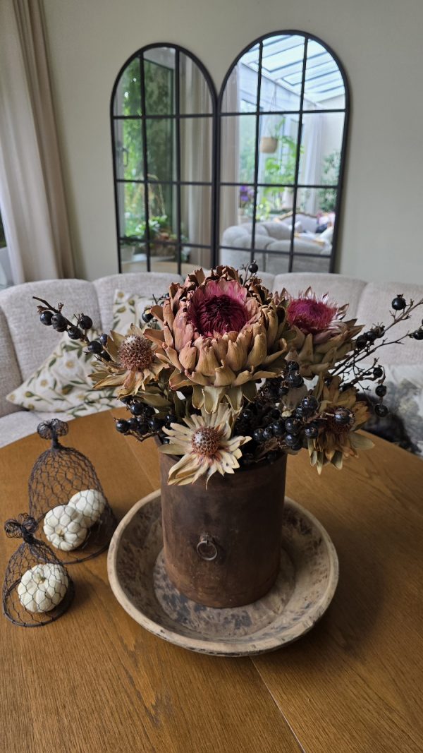 artischocke getrocknet artischockenblüte getrocknet trockenblumen im mrs greenery shop bestellen kaufen