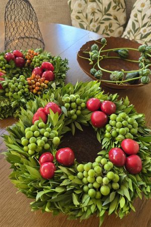 Kranz Früchtekranz Herbstkranz Kränze im Mrs greenery shop bestellen kaufen