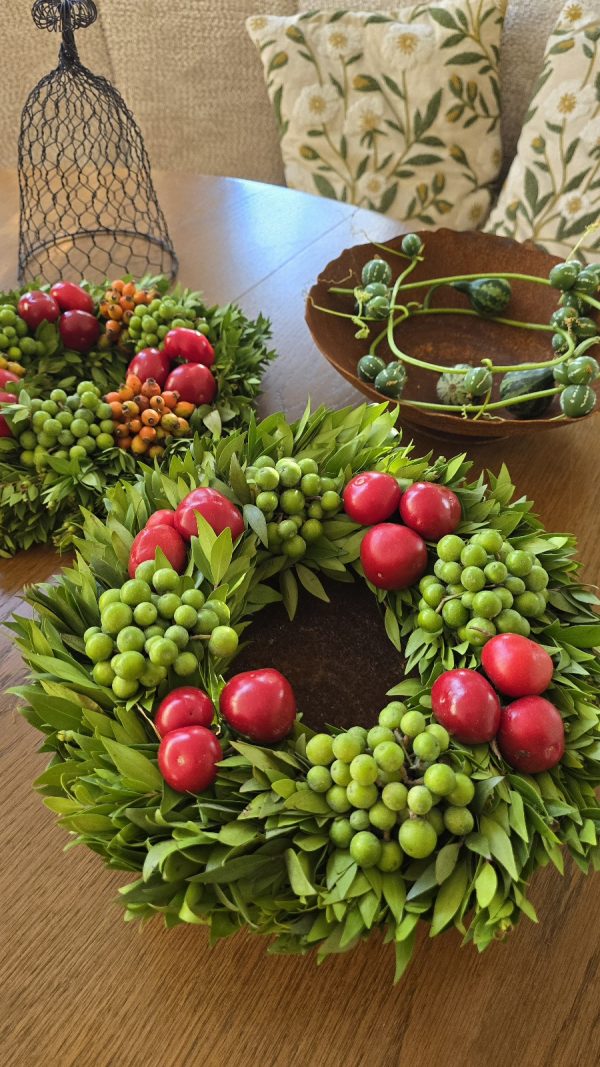 Kranz Früchtekranz Herbstkranz Kränze im Mrs greenery shop bestellen kaufen