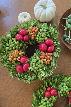 Kranz Früchtekranz Herbstkranz Kränze im Mrs greenery shop bestellen kaufen