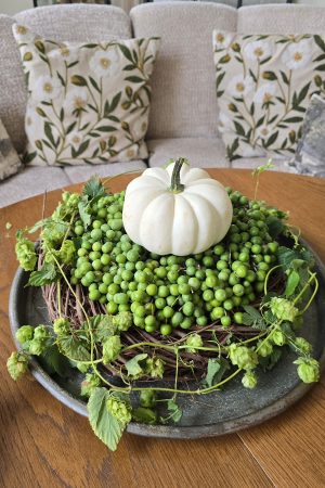 Kranz Früchtekranz Beerenkranz grün Herbstkranz Kränze im Mrs greenery shop bestellen kaufen