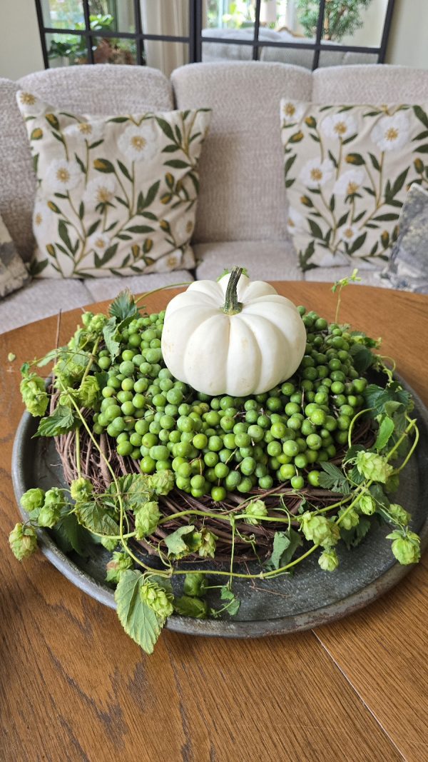 Kranz Früchtekranz Beerenkranz grün Herbstkranz Kränze im Mrs greenery shop bestellen kaufen
