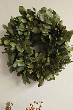 Kranz Steineiche Herbstkranz Kränze im Mrs greenery shop bestellen kaufen