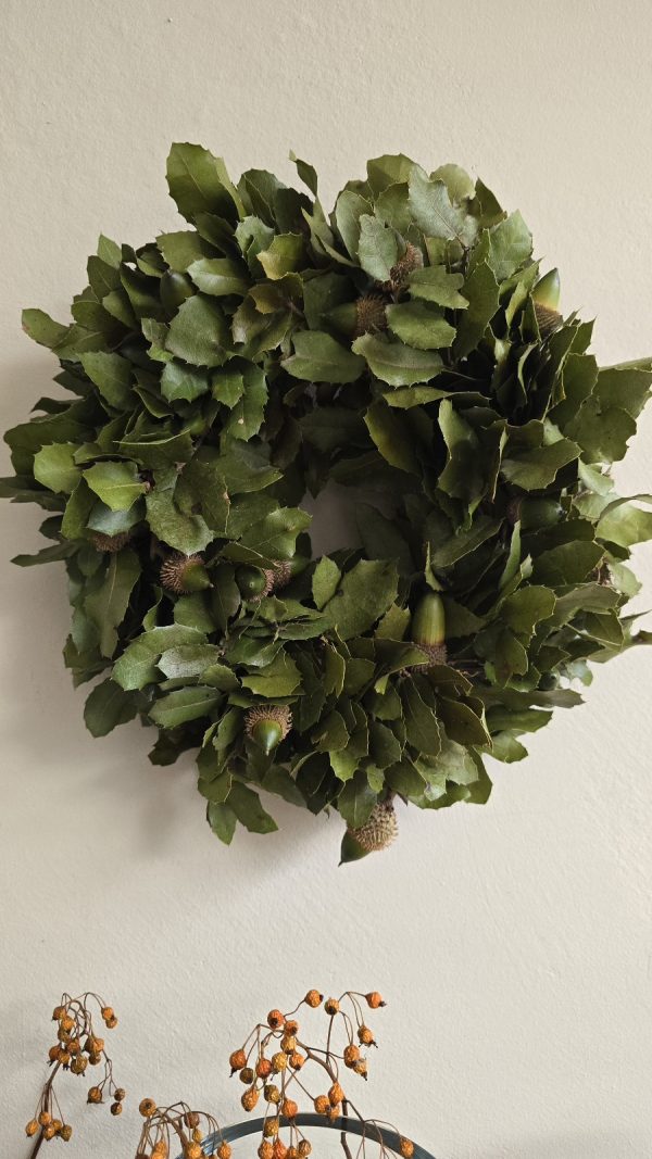 Kranz Steineiche Herbstkranz Kränze im Mrs greenery shop bestellen kaufen