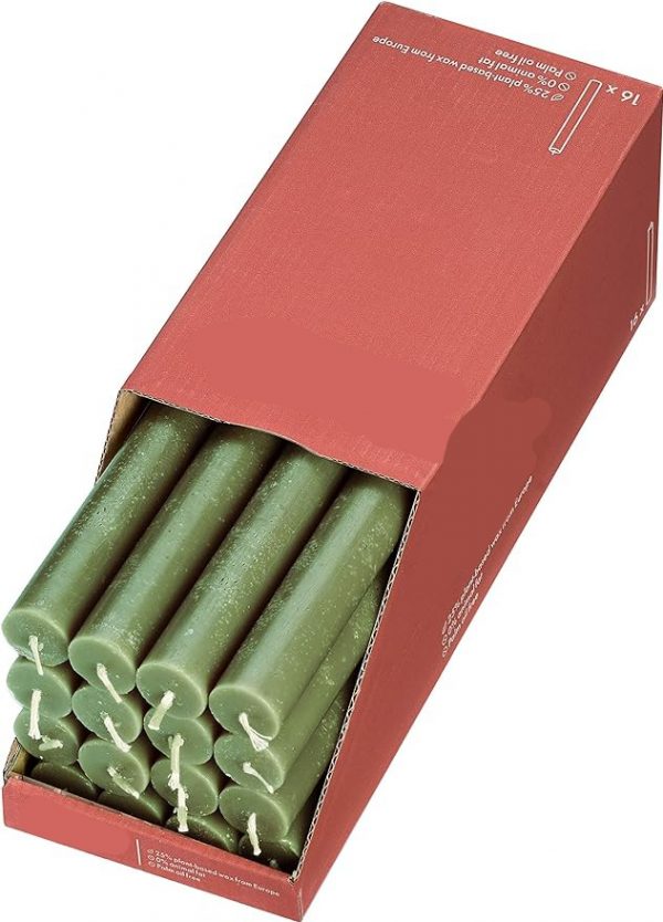 Stabkerze Kerzen Adventskranzkerzen olivgrün grün Mrs Greenery Shop bestellen kaufen