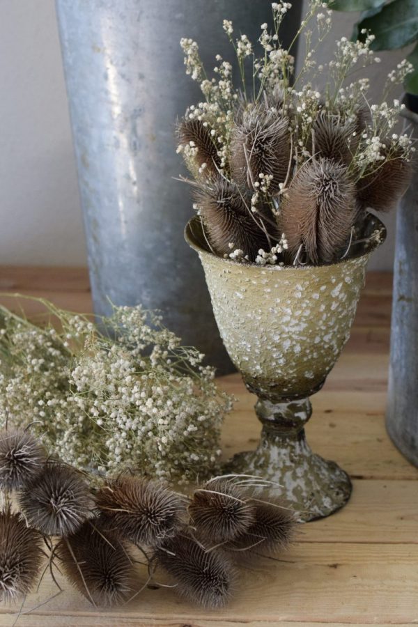 Die wilde Karde getrocknet ist perfekt zum Kranzbinden geeignet. Kranz Kränze Deko mit Naturmaterialien Mrs Greenery Shop