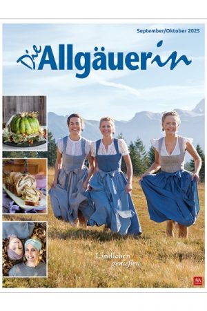 magazin allgäuerin mrs greenery ausgabe september oktober 2025 die zeitschrift allgäuerin