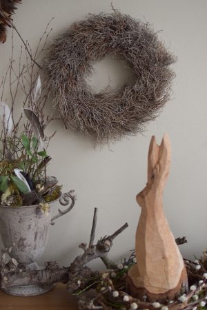 Euphorbia Kranz fertig gebunden. Kränze Dekoidee Dekokranz Wanddeko im Mrs Greenery Shop bestellen kaufen