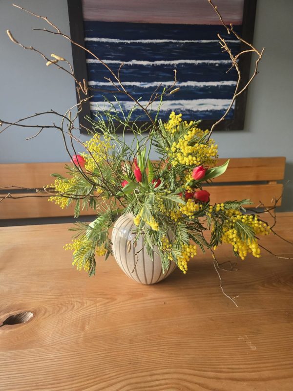 minosa frisch gelb blumen fruehlingsdeko herbstdeko osterdeko deko dekoidee mrs greenery shop bestellen kaufen mimosa frisch