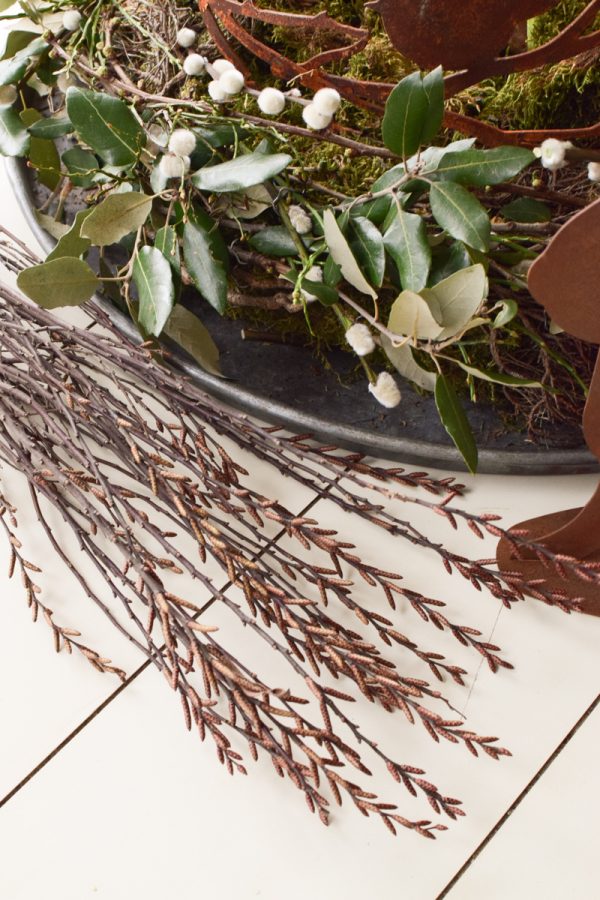 Gagelstrauch myrica gale strauch beiwerk strauss gehoelze fruechte im Mrs Greenery Shop bestellen kaufen