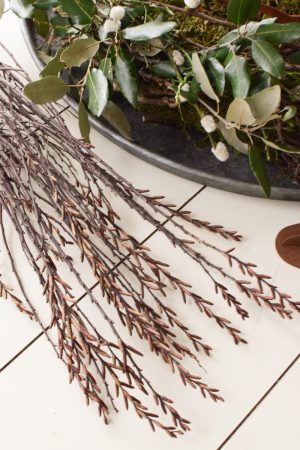Gagelstrauch myrica gale strauch beiwerk strauss gehoelze fruechte im Mrs Greenery Shop bestellen kaufen