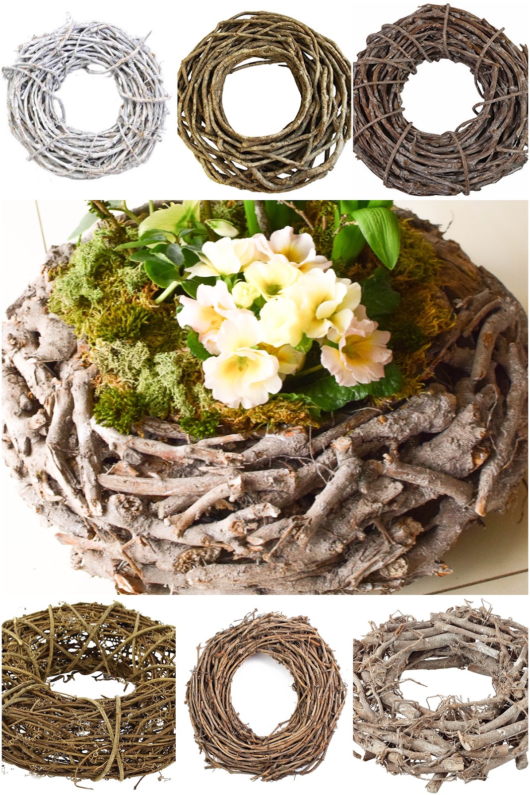Die besten und schönsten Kränze aus Holz - Kreativität pur! | DIY, Blumen & Naturdeko