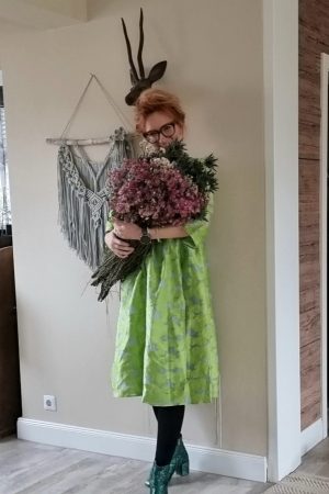 Chamelaucium Wachsblume frisch Kranz Kranzbinden Blume Blumen weiß rosa kreativsein im Mrs Greenery Shop bestellen kaufen