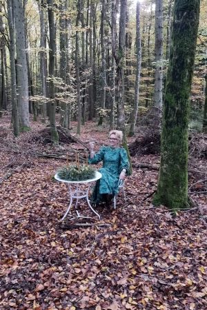 DIY Kreativ-Set Adventskranz Kranz Kränze selberbinden Advent Sparkling funkelnd grüner Adventskranz Trockenblumen grün Wintergrün im Mrs Greenery Shop bestellen Greenery Adventskränze bio selber binden oder stecken