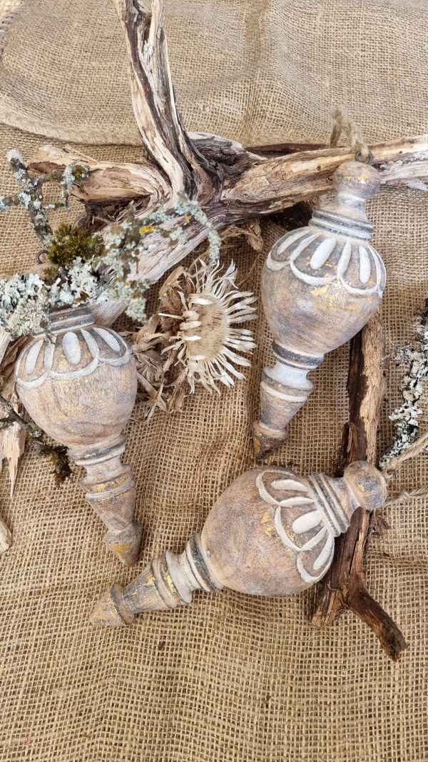 Holzanhänger Ornament Weihnachtsanhänger Weihnachtsdeko Holzornament Dekoidee im Mrs Greenery Shop bestellen kaufen