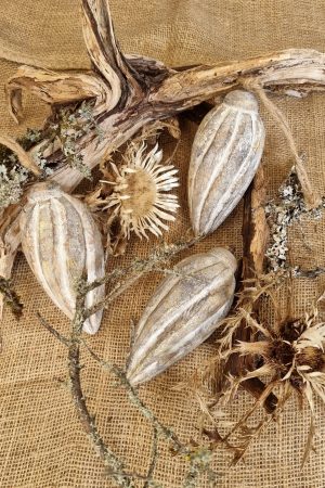 Holzanhänger Zapfen Weihnachtsanhänger Weihnachtsdeko Holzzapfen Dekoidee im Mrs Greenery Shop bestellen kaufen