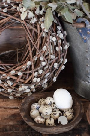 Antike Holzschale Mini klein Dekoschale Holz Naturdeko im Mrs Greenery Shop bestellen