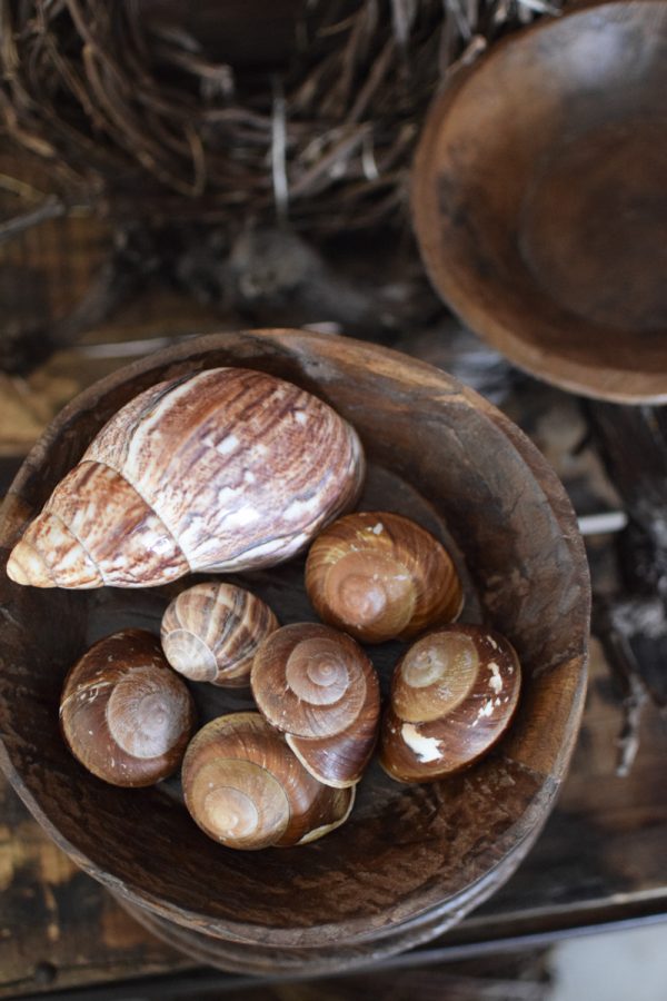 Antike Holzschale Mini klein Dekoschale Holz Naturdeko im Mrs Greenery Shop bestellen