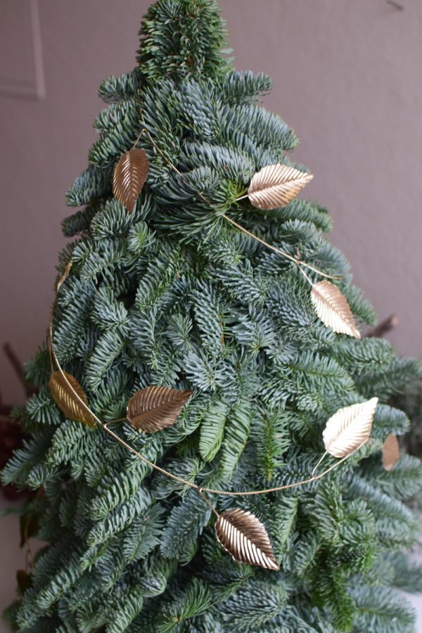 Blätter Girlande Gold Metalldeko Metallgirlande goldig Dekoidee im Mrs Greenery Shop bestellen kaufen