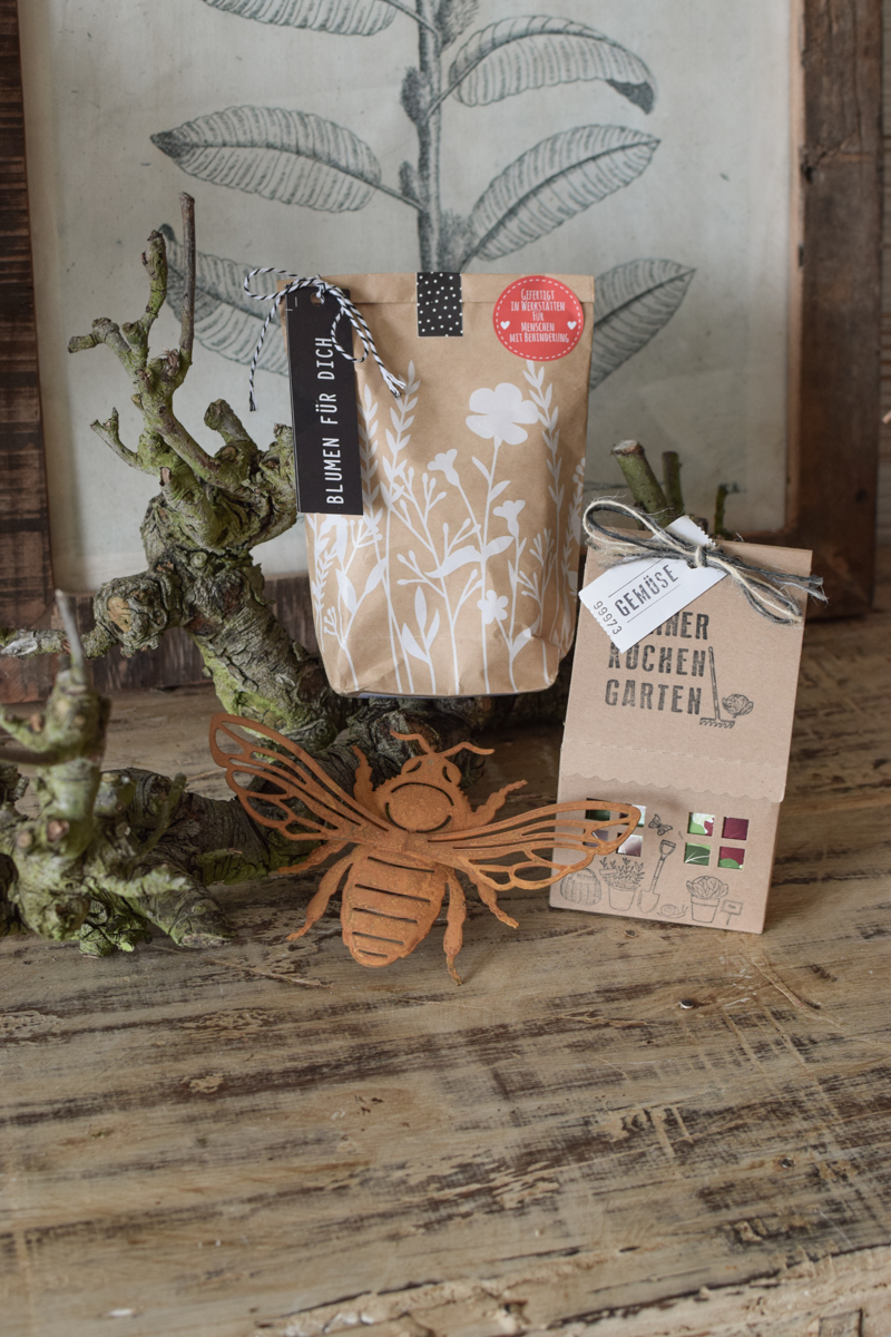 Geschenkidee Samen Blumensamen Kräutersamen Garten Küchengarten Küchenkräuter im Mrs Greenery Shop bestellen kaufen