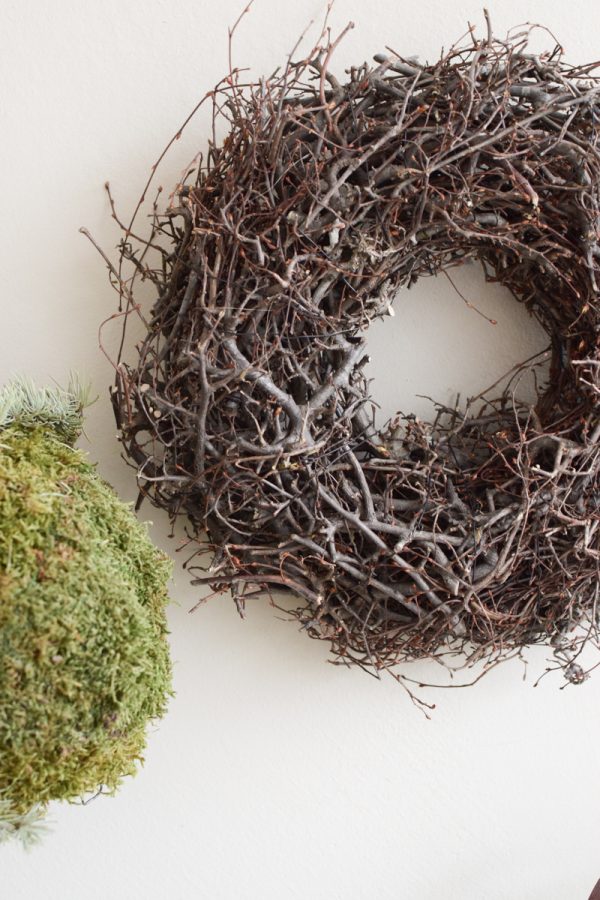 Bonsaikranz Kranz Kränze fertig gebunden Dekokranz Wanddeko Naturkranz aus Zweigen im Mrs Greenery Shop bestellen kaufen