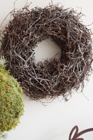 Bonsaikranz Kranz Kränze fertig gebunden Dekokranz Wanddeko Naturkranz aus Zweigen im Mrs Greenery Shop bestellen kaufen