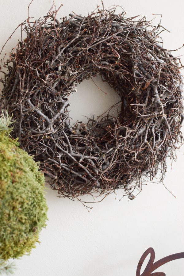Bonsaikranz Kranz Kränze fertig gebunden Dekokranz Wanddeko Naturkranz aus Zweigen im Mrs Greenery Shop bestellen kaufen