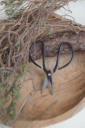 Bonsaischere Schere mini klein Metallschere im Mrs Greenery Shop kaufen bestellen Naturdeko Deko natürlich dekorieren
