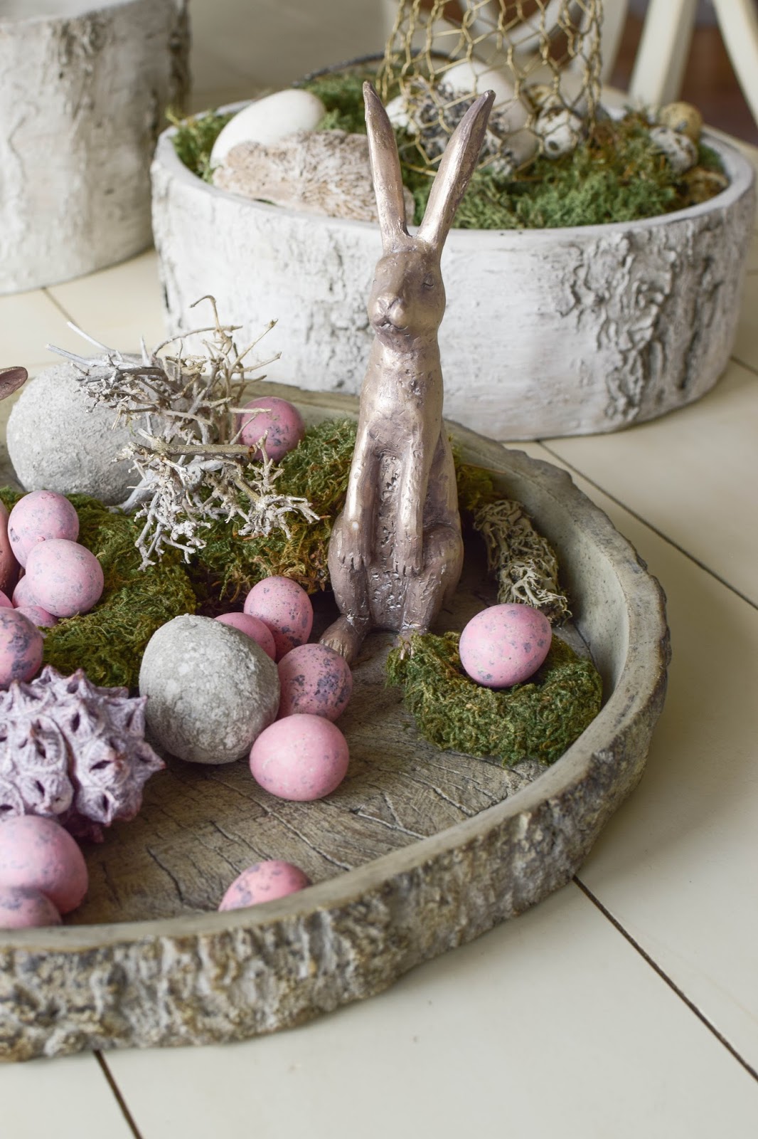 Osterdeko in Rosa | DIY, Blumen & Naturdeko