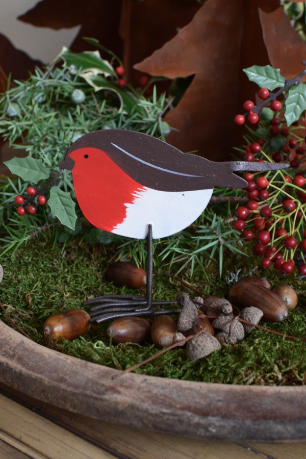 Dekovogel Dekovögel Piepmatz Metalldeko Vogeldeko Weihnachtsdeko Weihnachten im Mrs Greenery Shop bestellen kaufen Deko Naturdeko