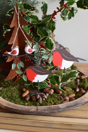 Dekovogel Dekovögel Piepmatz Metalldeko Vogeldeko Weihnachtsdeko Weihnachten im Mrs Greenery Shop bestellen kaufen Deko Naturdeko
