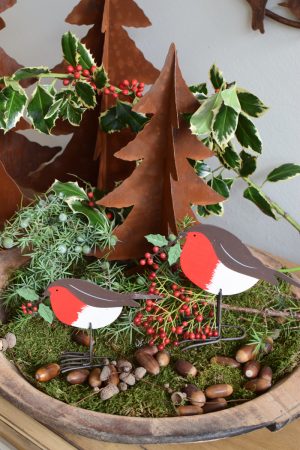 Dekovogel Dekovögel Piepmatz Metalldeko Vogeldeko Weihnachtsdeko Weihnachten im Mrs Greenery Shop bestellen kaufen Deko Naturdeko