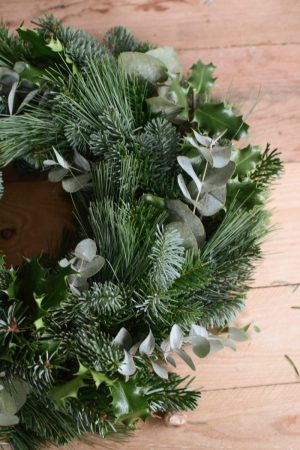 DIY Adventskranz Kreativ-Set zum selberbinden selbermachen Kranz Kränze Weihnachten Winter Advent Kreativsein 40 cm Durchmesser