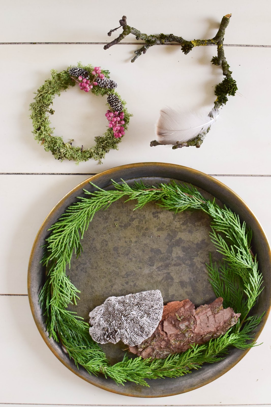 Natürliche Deko-Schale für den Tisch | DIY, Blumen & Naturdeko