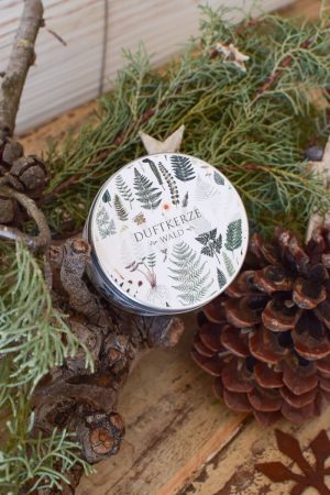 Duftkerze Winterwald Kerze Ducht Waldduft im Mrs Greenery Shop bestellen kaufen