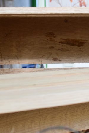 Set Eichenholz Kisten im Antik-Look zum Dekorieren und Aufbewahren