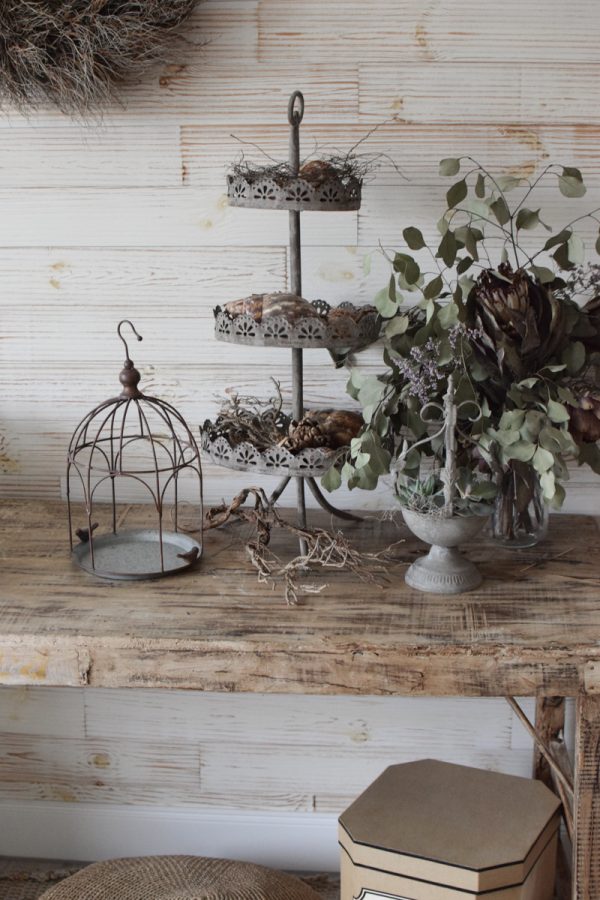 Etagere aus Metall mit 3 Ebenen Etagen Metalldeko deko Dekoidee metall Mrs Greenery Shop