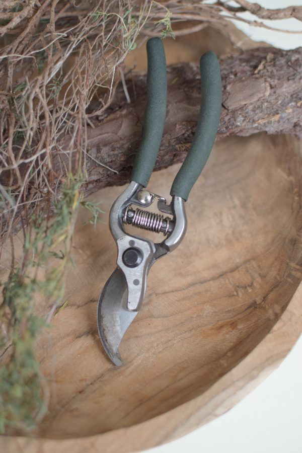 Gartenschere Floristikschere Schere mini klein Metallschere im Mrs Greenery Shop kaufen bestellen Naturdeko Deko natürlich dekorieren