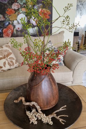 Hagebuttenzweig mini Ast Zweig Hagebutte grün Herbstdeko Deko Dekoidee Herbst im Mrs Greenery Shop bestellen kaufen