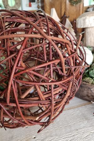 weidenkugel weide weidekugel Kugel Holzkugel Dekokugel aus Zweigen im Mrs Greenery Shop bestellen kaufen