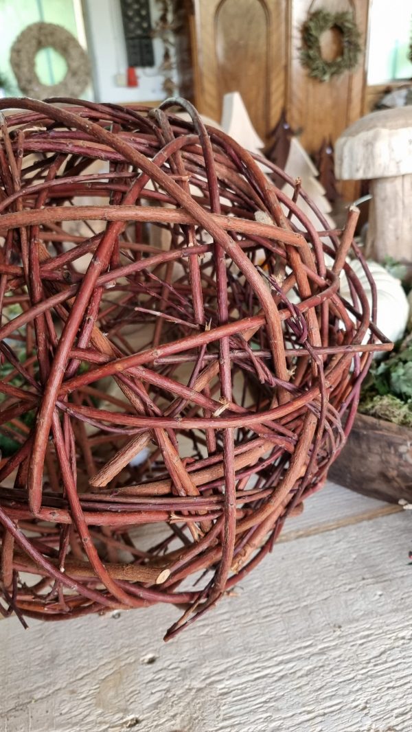 weidenkugel weide weidekugel Kugel Holzkugel Dekokugel aus Zweigen im Mrs Greenery Shop bestellen kaufen