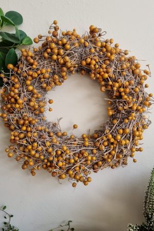 Fertigkranz Beerenkranz Dekoidee Kranz Kränze herbstlich dekorieren im Mrs Greenery Shop bestellen kaufen
