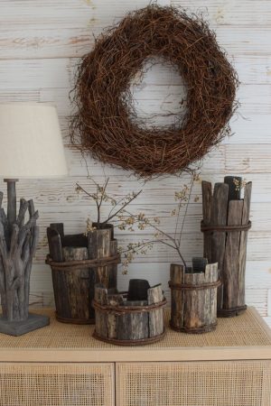 Farnwurzelkranz fertig gebunden aus Farnwurzeln Fertigkranz Kranz Kränze Naturkranz im Mrs Greenery Shop bestellen